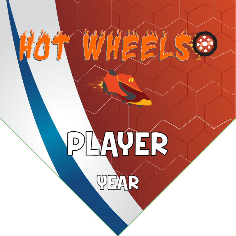 Hot Wheels - Homeplate Soccer Pennant