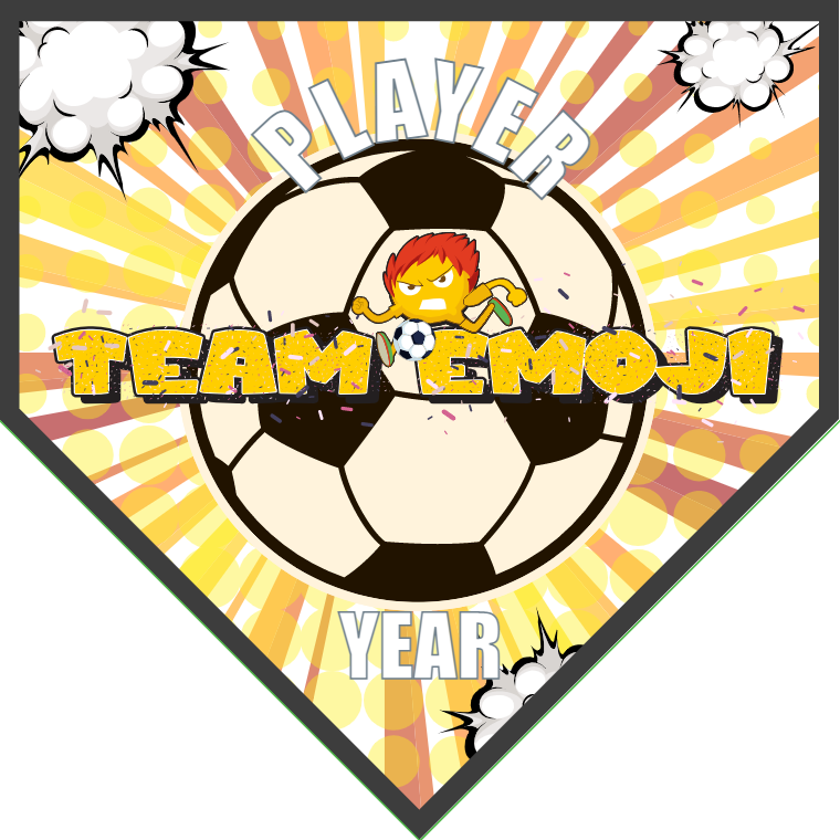 Team Emoji - Homeplate Soccer Pennant