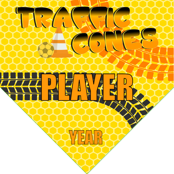 Traffic Cones - Homeplate Soccer Pennant