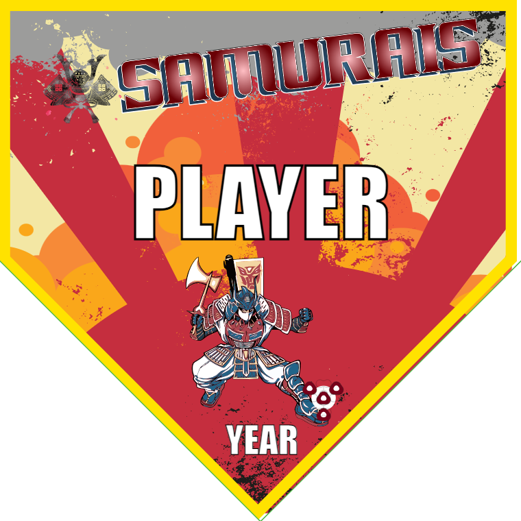 Samurais - Homeplate Soccer Pennant