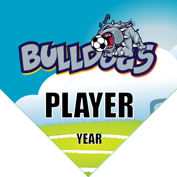 Bulldogs 2 - Homeplate Soccer Pennant