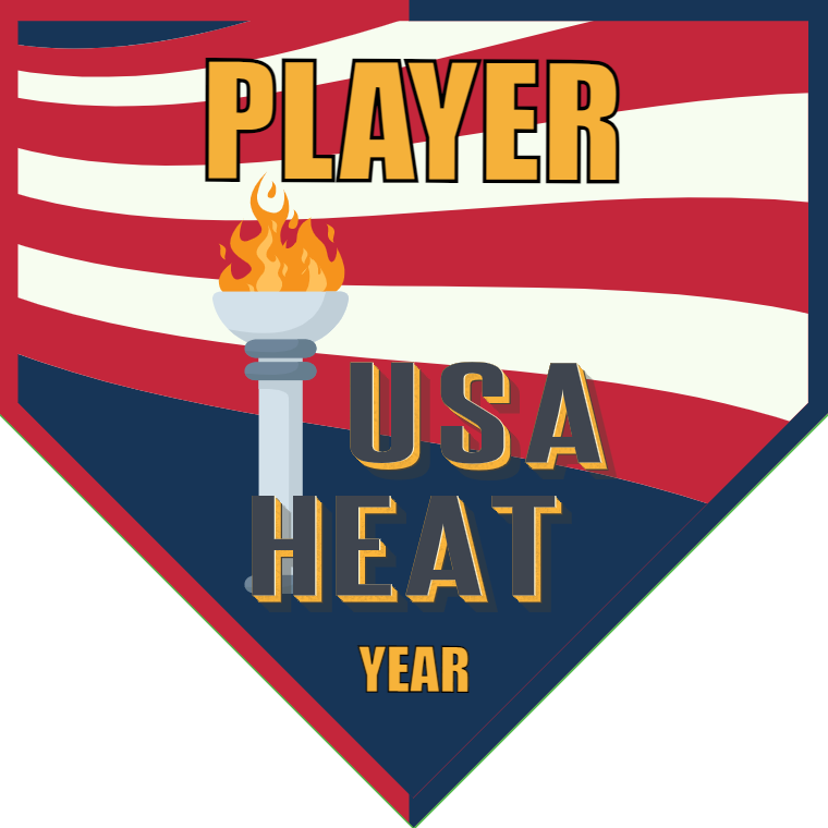 USA Heat - Homeplate Soccer Pennant