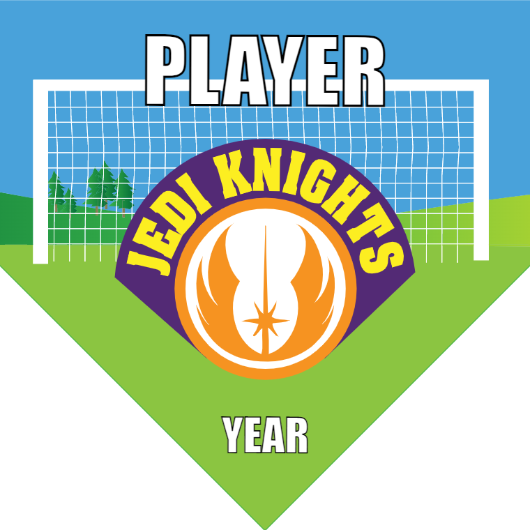 Jedi Knights 2 - Homeplate Soccer Pennant