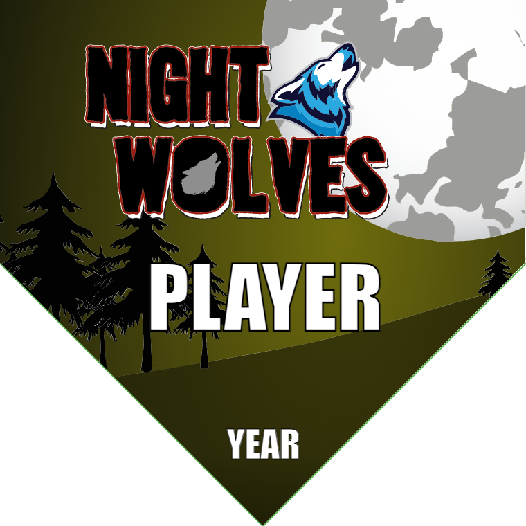 Night Wolves - Homeplate Soccer Pennant