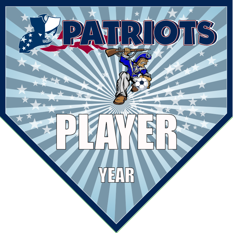 Patriots - Homeplate Soccer Pennant