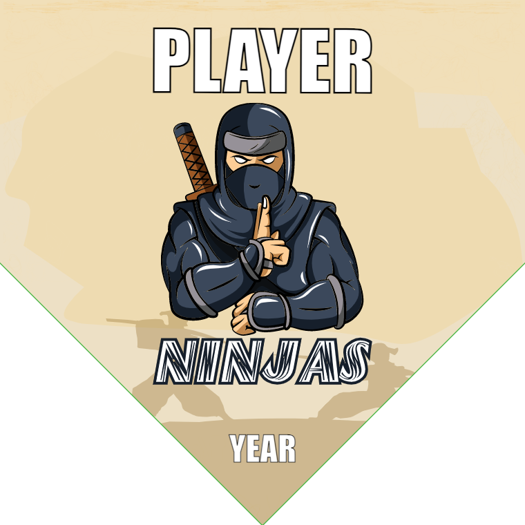 Ninjas - Homeplate Soccer Pennant