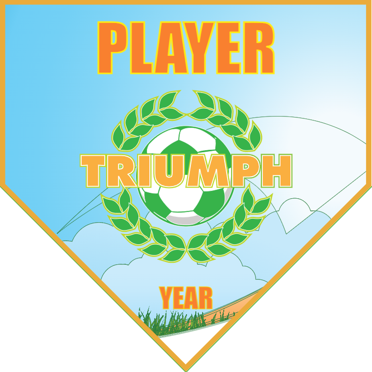 Triumph - Homeplate Soccer Pennant