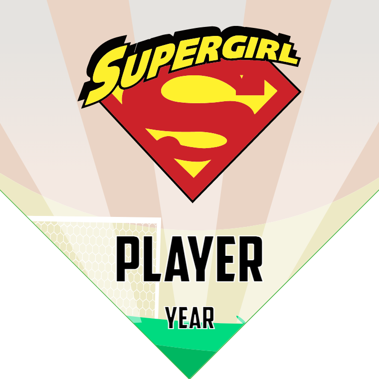 Supergirl - Homeplate Soccer Pennant
