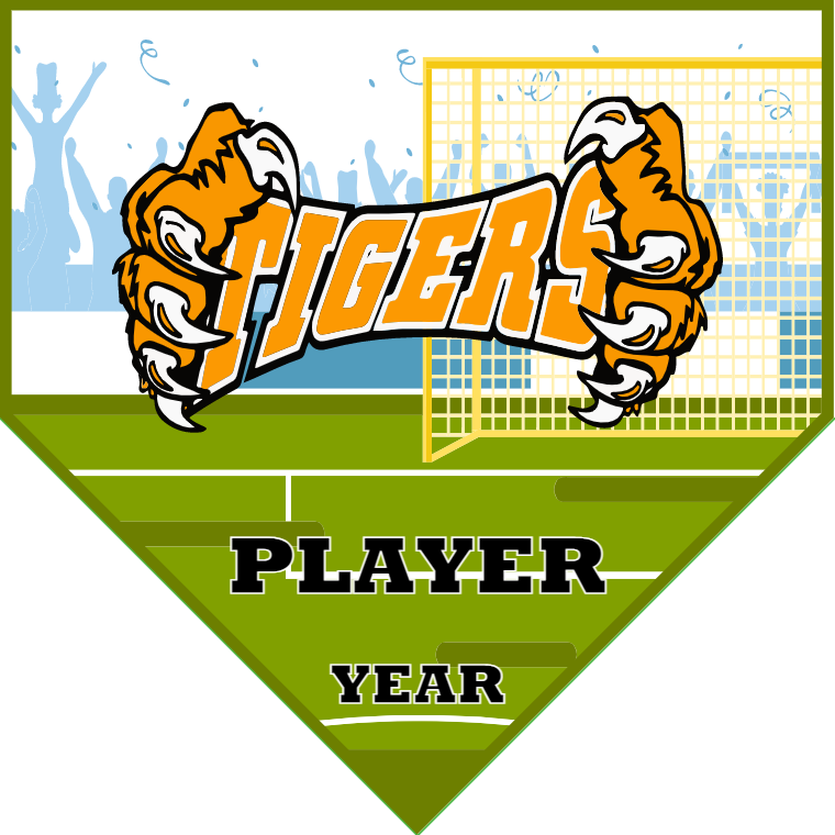 Tigers 4 - Homeplate Soccer Pennant