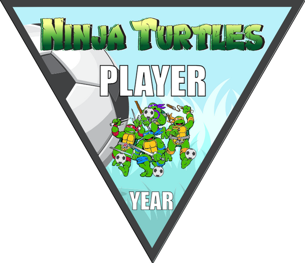 Ninja Turtles - Triangle Soccer Banners