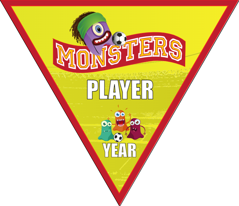 Monsters - Triangle Soccer Banners