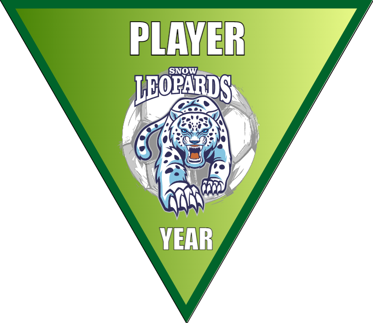 Snow Leopards - Triangle Soccer Banners