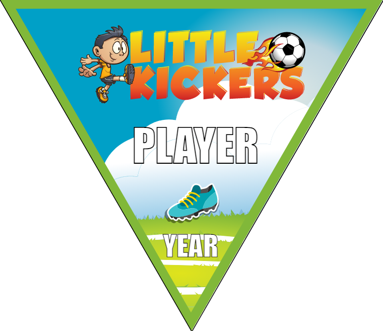 Little Kickers - Triangle Soccer Banners