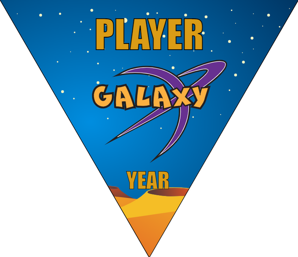Galaxy 2 - Triangle Soccer Banners