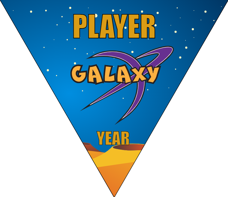 Galaxy 2 - Triangle Soccer Banners