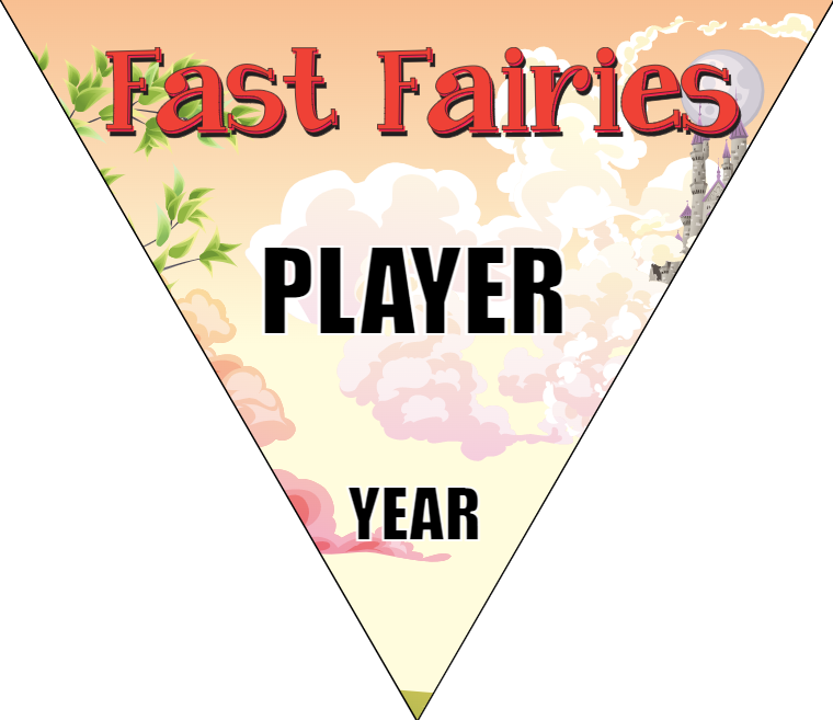 Fast Fairies - Triangle Soccer Banners
