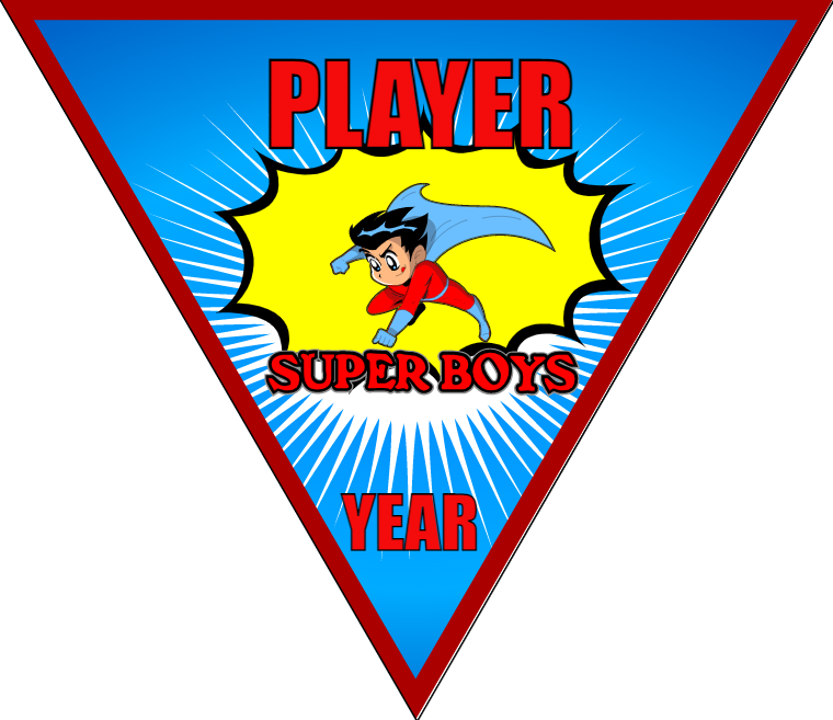 Super Boy - Triangle Soccer Banners