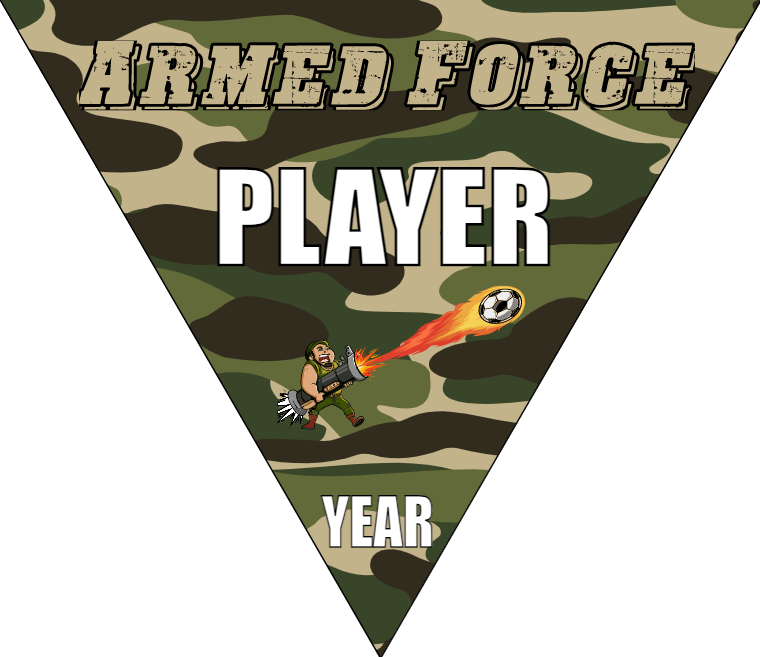 Armed Force - Triangle Soccer Banners