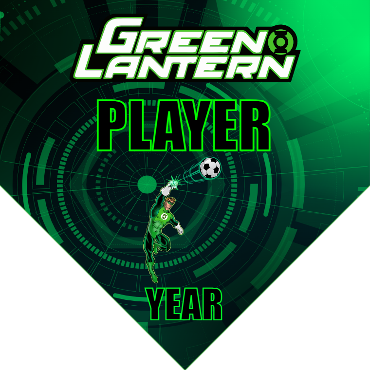 Green Lantern - Homeplate Soccer Pennant