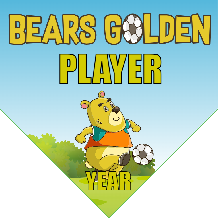 Bears Golden - Homeplate Soccer Pennant