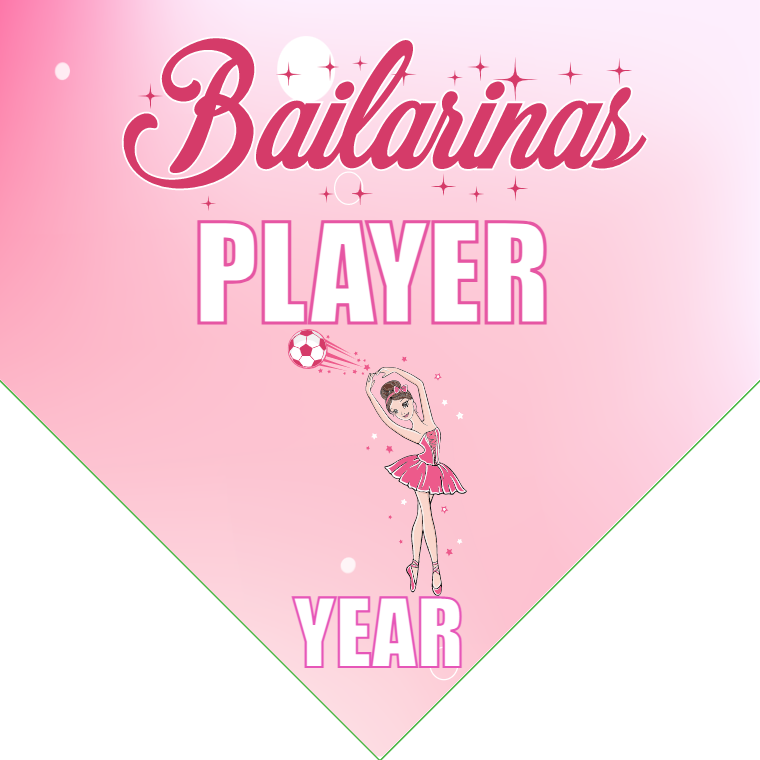 Bailarinas - Homeplate Soccer Pennant