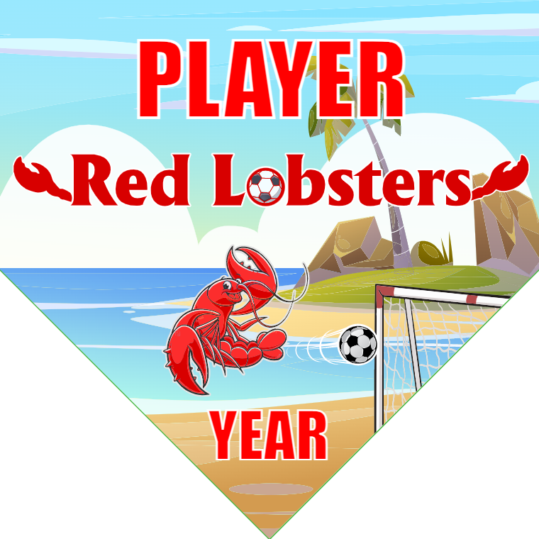 Red Lobsters - Homeplate Soccer Pennant