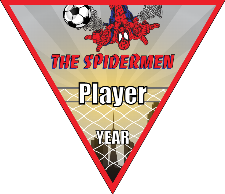 The Spidermen - Triangle Soccer Banners