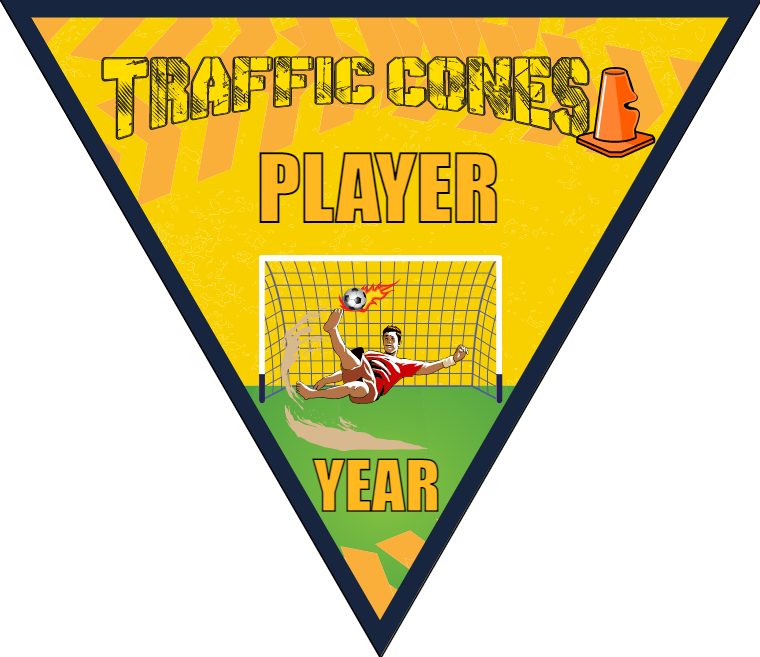 Traffic Cones - Triangle Soccer Banners