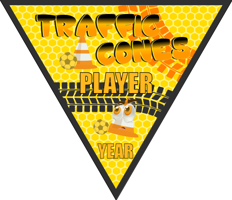 Traffic Cones 2 - Triangle Soccer Banners