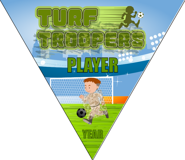 Turf Troopers - Triangle Soccer Banners