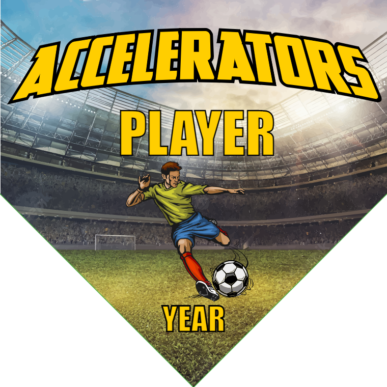 Accelerators - Homeplate Soccer Pennant