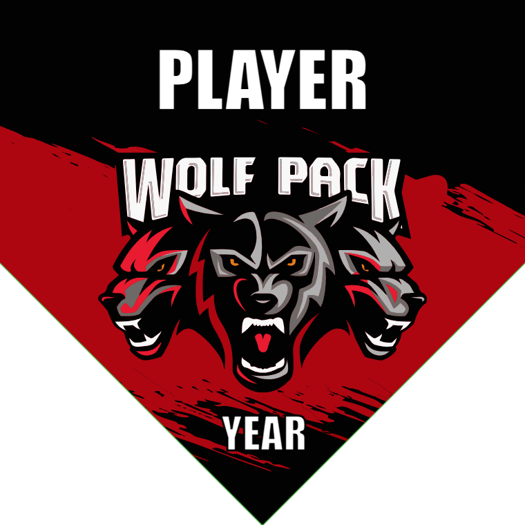 Wolf Pack - Homeplate Soccer Pennant