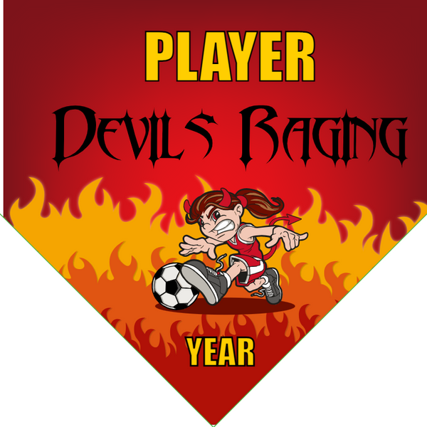 Devils Baging - Homeplate Soccer Pennant