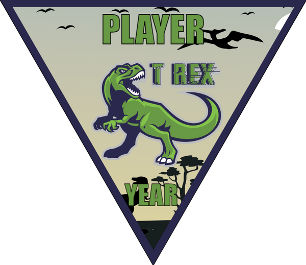 T-rex 2 - Triangle Soccer Banners