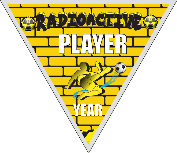 Radio Active - Triangle Soccer Banners