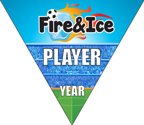 Fire & Ice - Triangle Soccer Banners