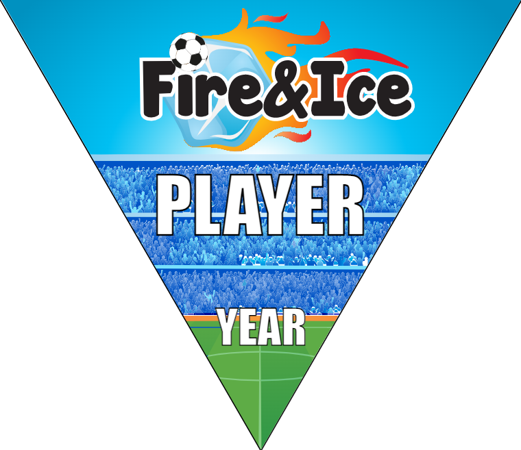 Fire & Ice - Triangle Soccer Banners