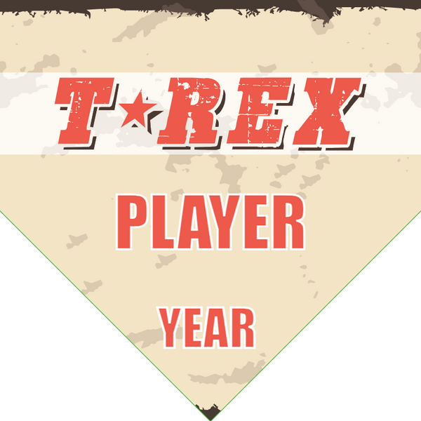 T Rex 2 - Homeplate Soccer Pennant