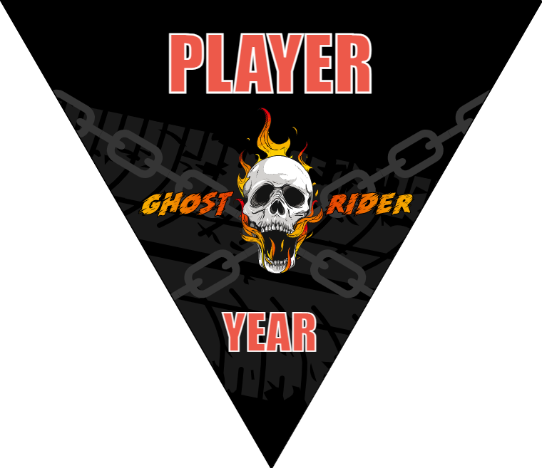 Ghost Rider - Triangle Soccer Banners