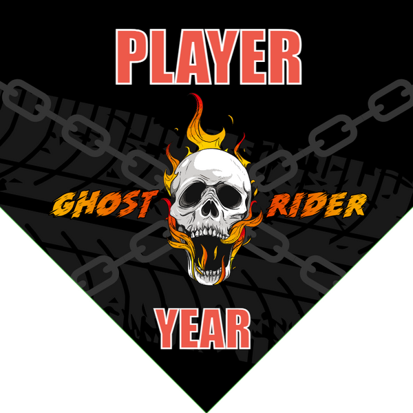 Ghost Rider - Homeplate Soccer Pennant