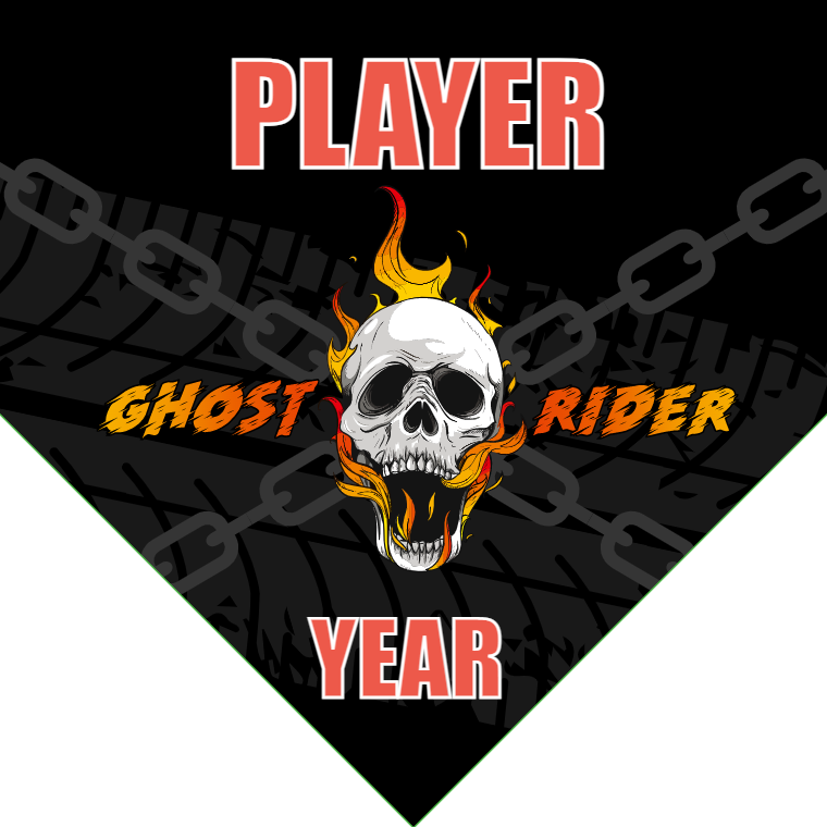 Ghost Rider - Homeplate Soccer Pennant