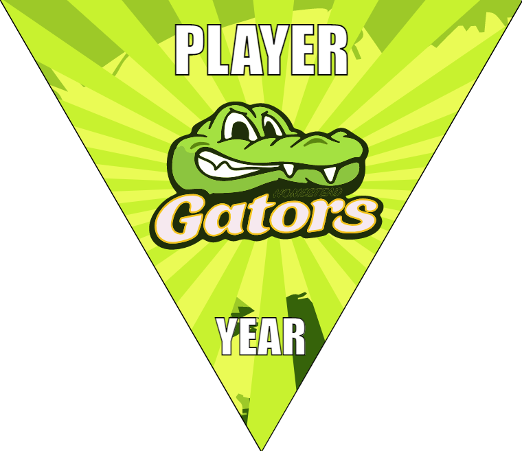 Gators - Triangle Soccer Banners