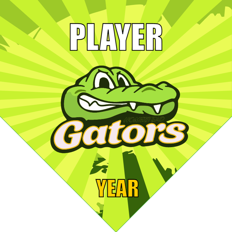 Gators - Homeplate Soccer Pennant