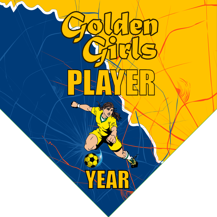 Golden Girls - Homeplate Soccer Pennant
