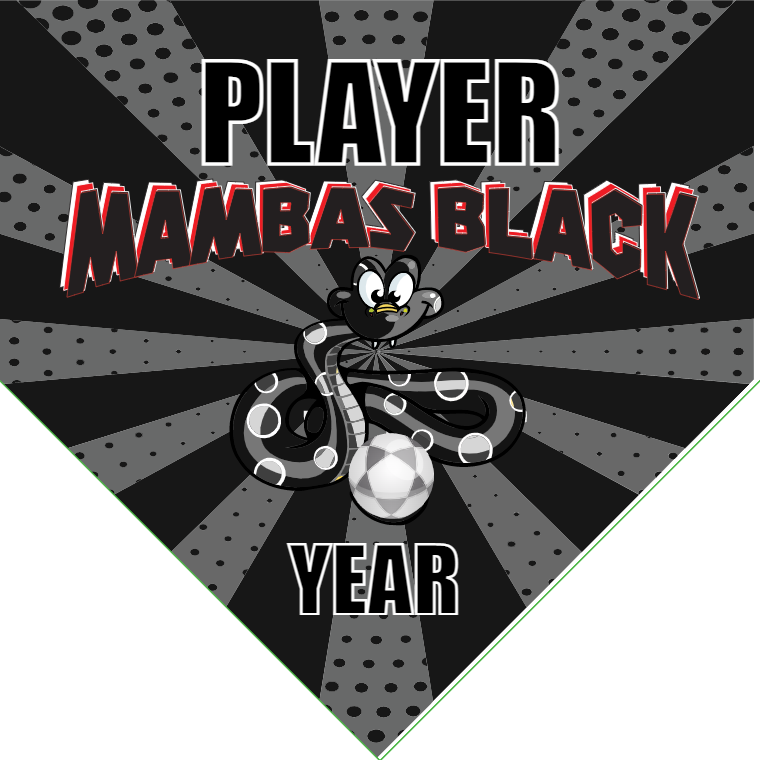 Mambas Black - Homeplate Soccer Pennant