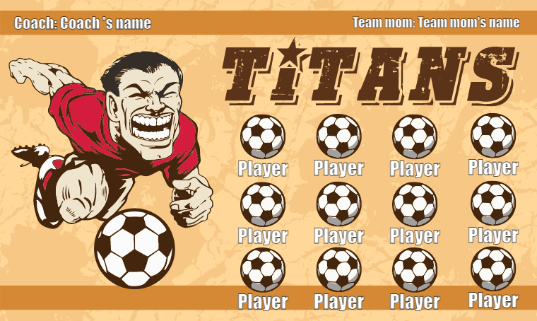 Giants 3 - Soccer Banner