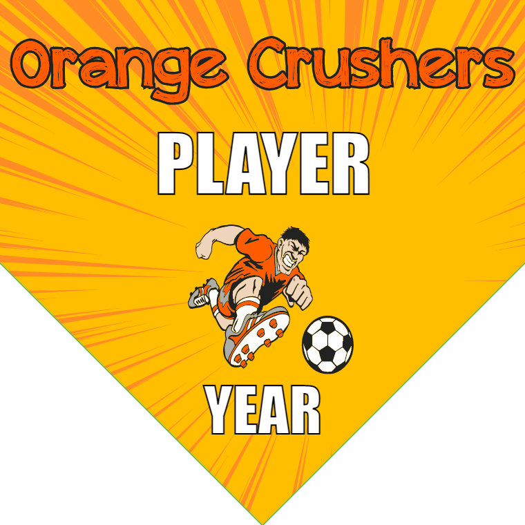 Orange Crushers - Homeplate Soccer Pennant