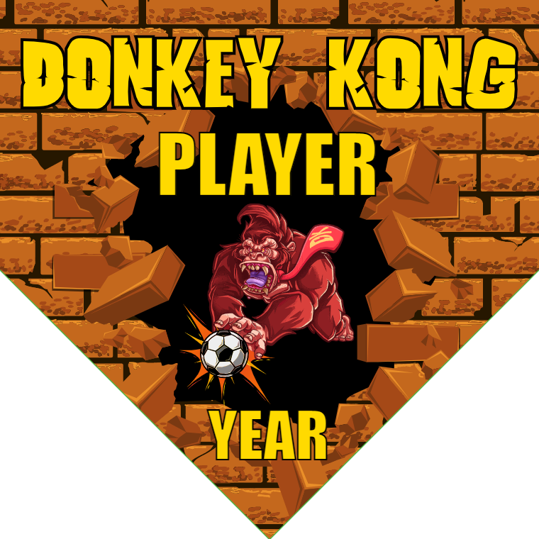 Donkey Kong - Homeplate Soccer Pennant