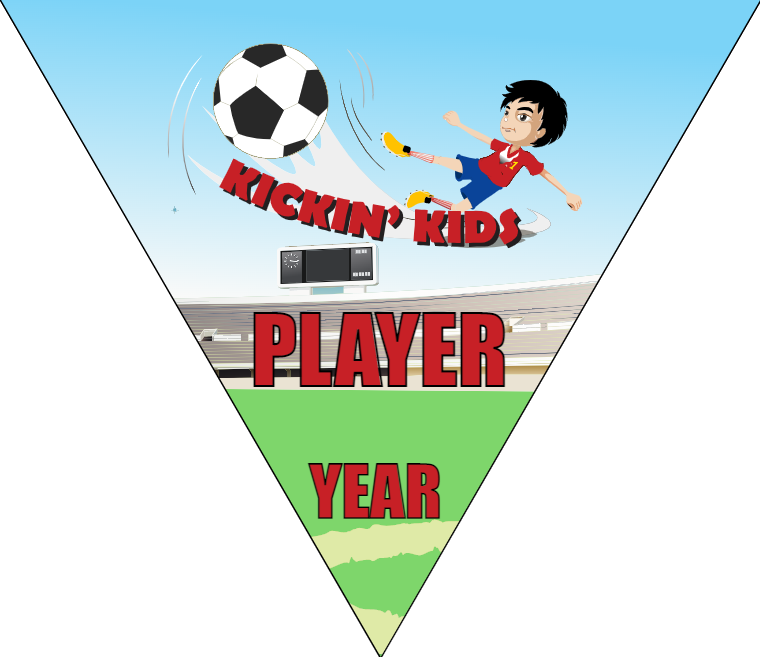Kickin' Kids - Triangle Soccer Banners