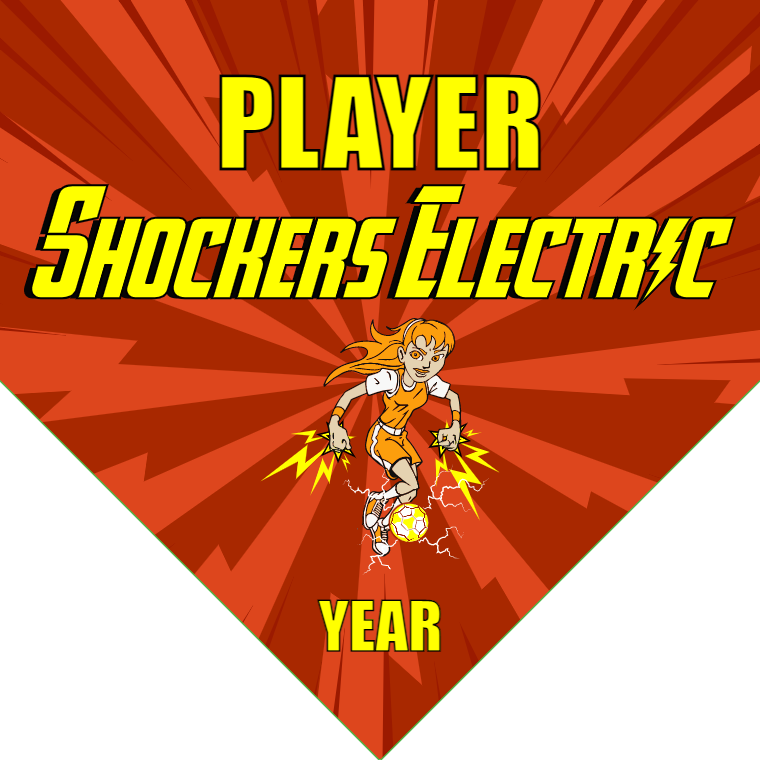 Shockers Electric - Homeplate Soccer Pennant